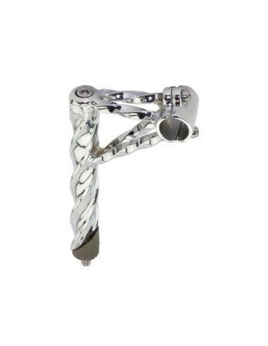 Double Twisted Lowrider Stem 22.2mm Chrome.